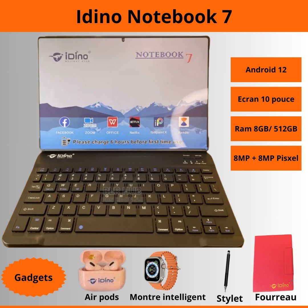 Idino Notebook 7 – 8Gb Ram - 512GB Rom